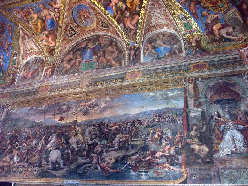 Giulio Romano Battle of the Milvian Bridge France oil painting art